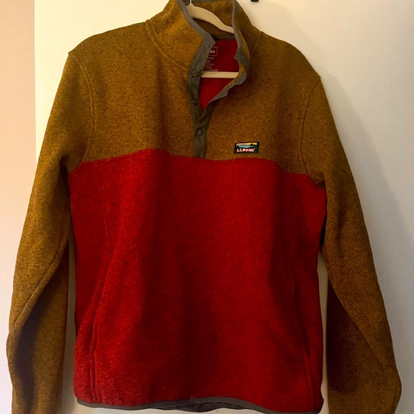 LL.Bean Mens Fleece Pullover | Size L - Picture 2 of 3